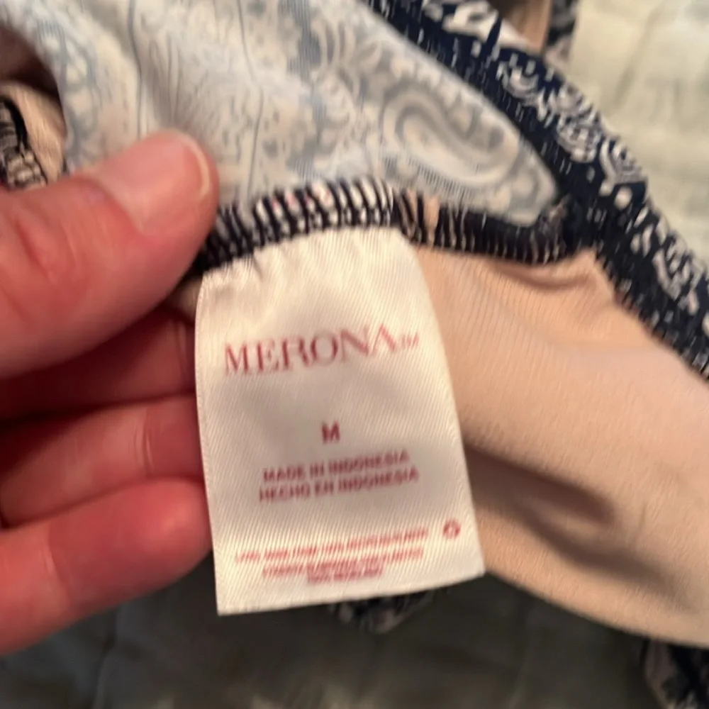 Merona size M one piece swimsuit - Picture 5 of 5